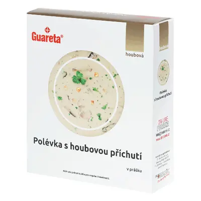 Guareta Polévka s houbovou příchutí v prášku 3x56g