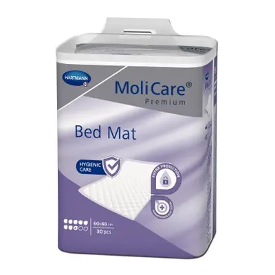 PODLOŽKY MOLICARE BED MAT 8 KAPEK 60X60 60X60, 1040ML, 30KS