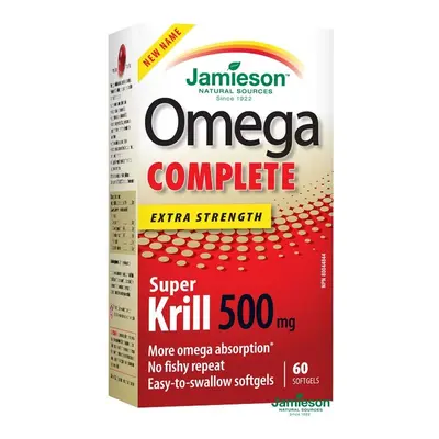 JAMIESON Omega Complete Super Krill 500mg cps.60