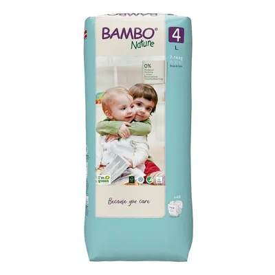 Bambo Nature 4 dětské plenky 7 - 14 kg 48 ks