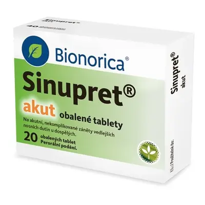 SINUPRET AKUT TBL OBD 20