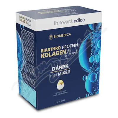 Biarthro protein kolagen drink 2x30 sáčků+dárek