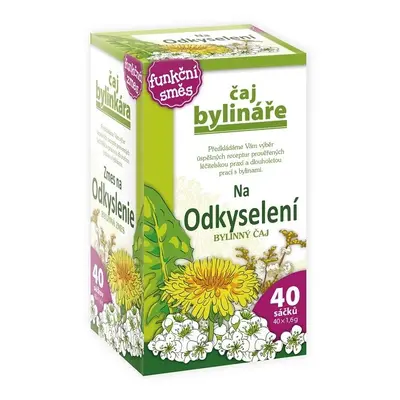 Čaj Bylináře Na odkyselení 40x1.6g