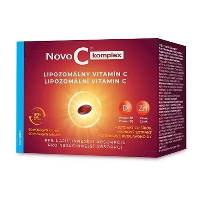 NOVO C komplex Lipozomální vitamín C tob.90