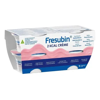 FRESUBIN 2 KCAL CREME PŘÍCHUŤ LESNÍ JAHODA POR SOL 4X125G