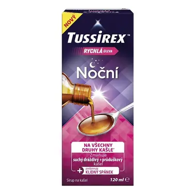 Tussirex noční sirup 120ml