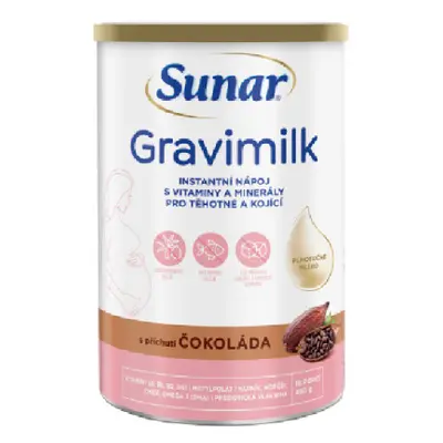 Sunar Gravimilk s příchutí čokoláda 450g