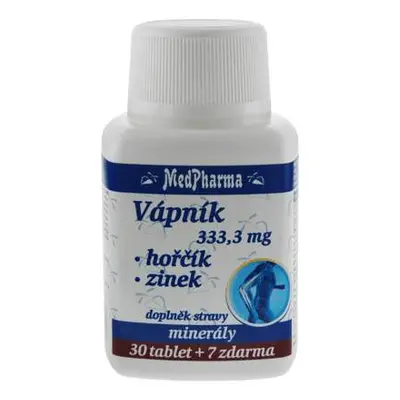 MedPharma Vápník+hořčík+zinek tbl.37