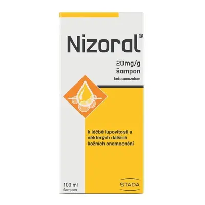 NIZORAL 20MG/G šampon k léčbě lupovitosti 100ML