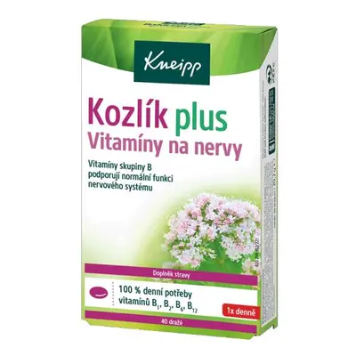 KNEIPP Kozlík Plus 40 dražé