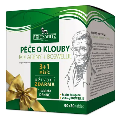 Priessnitz Kolagen+Boswellie péče o klouby tbl.90+30