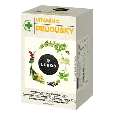 LEROS Vitamín C průdušky 20x1.5g