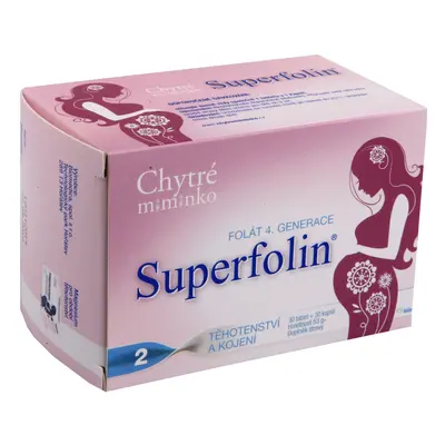 Chytré miminko superfolin 2 MAMA 30 tablet + 30 kapslí