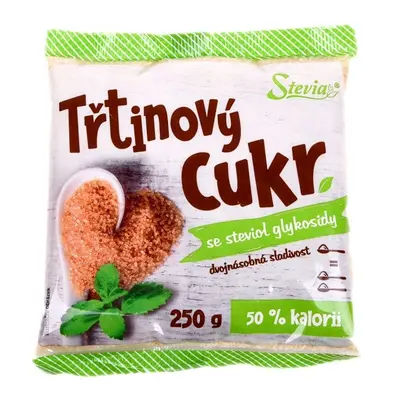 Stevia třtinový cukr se steviol-glykosidy 250g