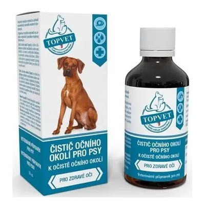 TOPVET Čistič očního okolí pro psy 50ml