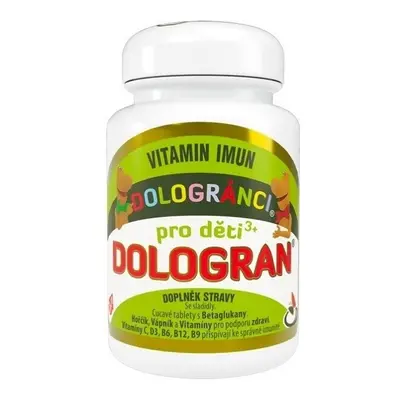 DOLOGRAN pro děti 3+ DOLOGRÁNCI Vitamin Imun tbl.60