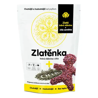 Zlatěnka lněná vláknina a chia 300g