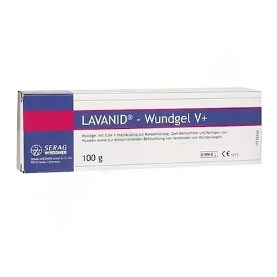 LAVANID gel na rány V+ 0,04 % polyhexanid 100G TUBA,1KS