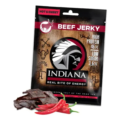 Indiana Jerky Hovězí Hot&Sweet 25 g