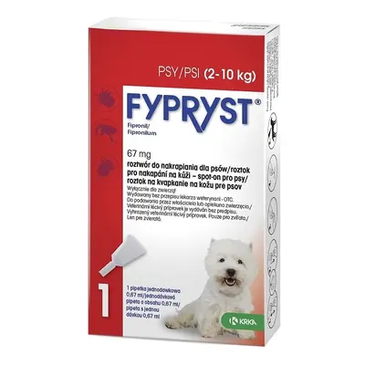 Fypryst Dogs spot-on pro psy 1x0.67ml