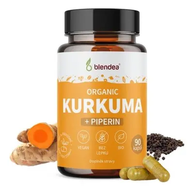 Blendea Kurkuma+piperin BIO cps.90