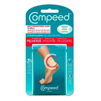 COMPEED Náplast na puchýře střední 5ks