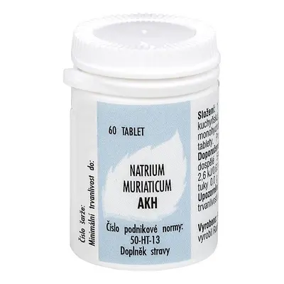 AKH Natrium muriaticum 60 tablet