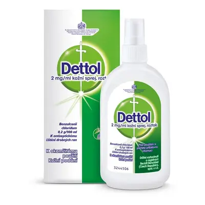 DETTOL 2MG/ML DRM SPR SOL 1X100ML