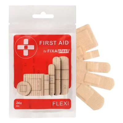 FIXAplast FIRST AID Flexi náplast mix 24ks