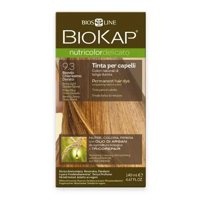 BIOKAP Barva na vlasy 9.3 blond zlatá světlá 140ml