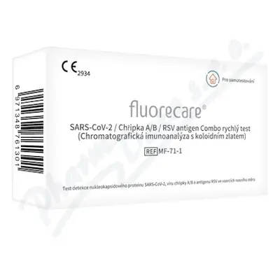 Fluorecare SARS-CoV-2/chřipka A/B/RSV test 1ks