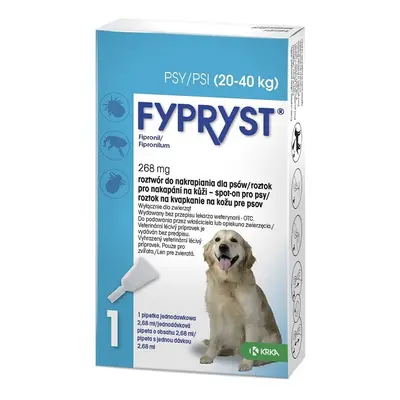 Fypryst Dogs spot-on pro psy 1x2.68ml