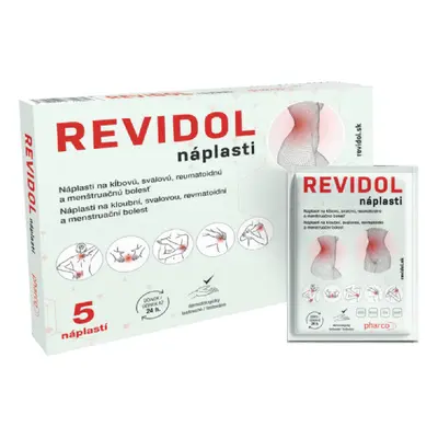 pharco REVIDOL náplasti 5ks