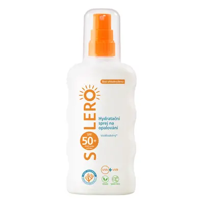 SOLERO Hydratační sprej na opalování SPF50+ 200ml