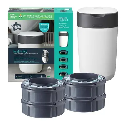 Tommee Tippee Twist & Click Koš na pleny + 4 kazety