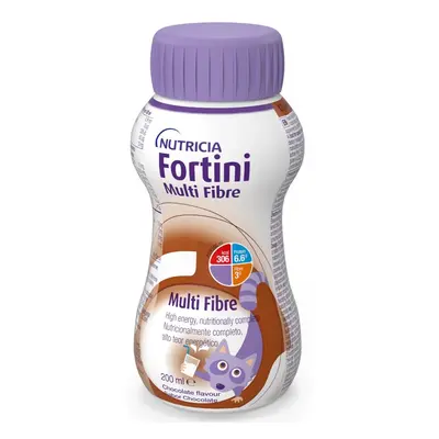 Fortini pro děti s vlákninou, roztok, čokoládová příchuť, 200ml