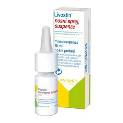 LIVOSTIN 0,5MG/ML NAS SPR SUS 1X10ML