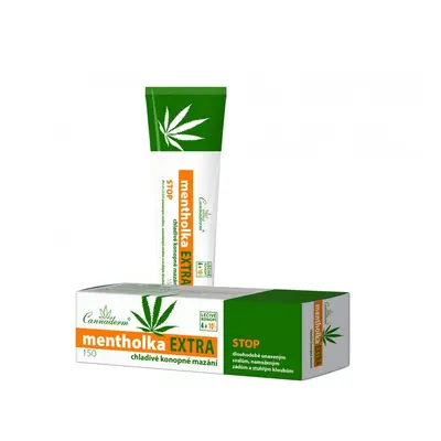 Cannaderm Mentholka EXTRA chladivé mazání 150ml