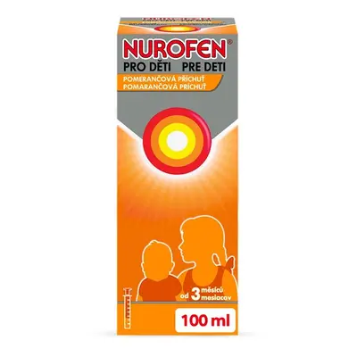 NUROFEN PRO DĚTI 20MG/ML POR SUS 100ML II