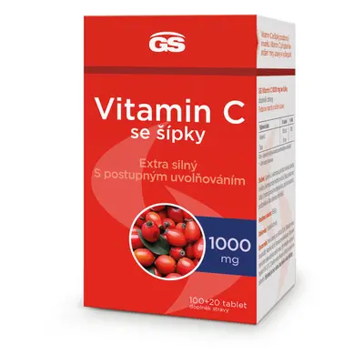 GS Vitamin C1000 se šípky tbl.100+20