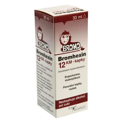 BROMHEXIN KM 12MG/ML POR GTT SOL 30ML