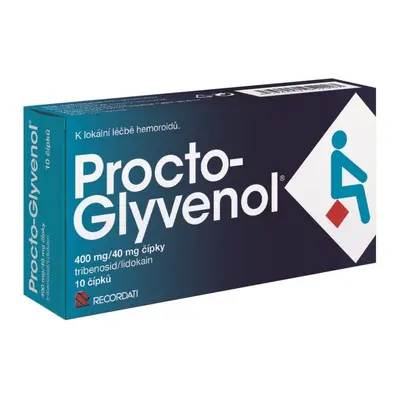 PROCTO-GLYVENOL 400MG/40MG SUP 10