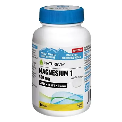 NatureVia Magnesium 1 420mg tbl.90