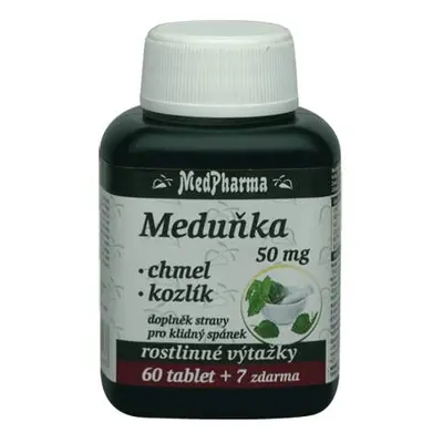 MedPharma Meduňka+chmel+kozlík tbl.67