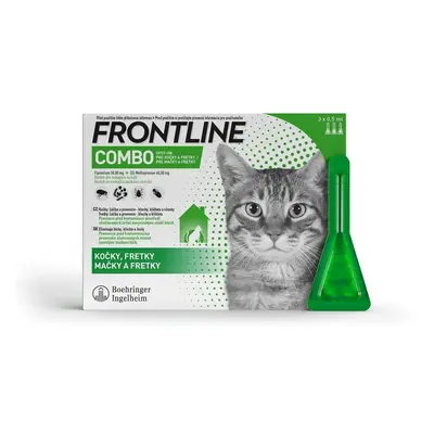 Frontline Combo Spot-on cat a.u.v.sol.3x0.5ml