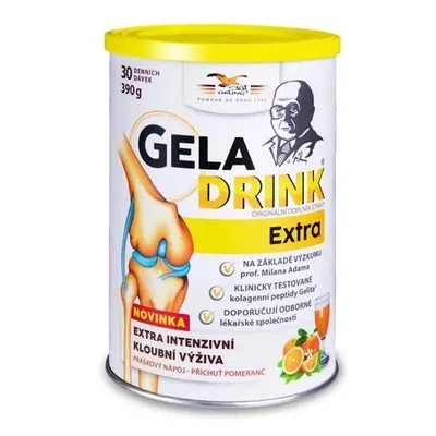 Geladrink Extra práškový nápoj pomeranč 390g