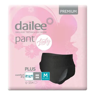 DAILEE PANT PREMIUM PLUS LADY M, KALHOTKY ABSORPČNÍ NATAHOVACÍ, 15KS