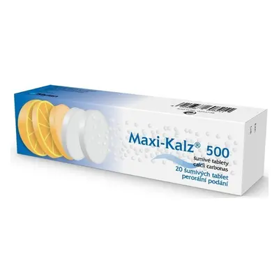 MAXI-KALZ 500MG TBL EFF 20