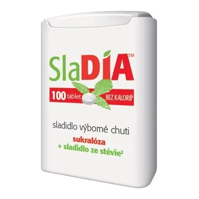 SlaDIA sladidlo 100 tablet