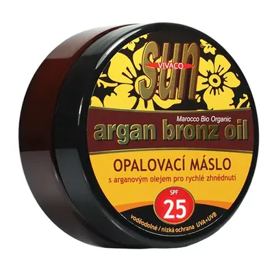 VIVACOsun opalovací máslo argan.olej SPF25 200ml